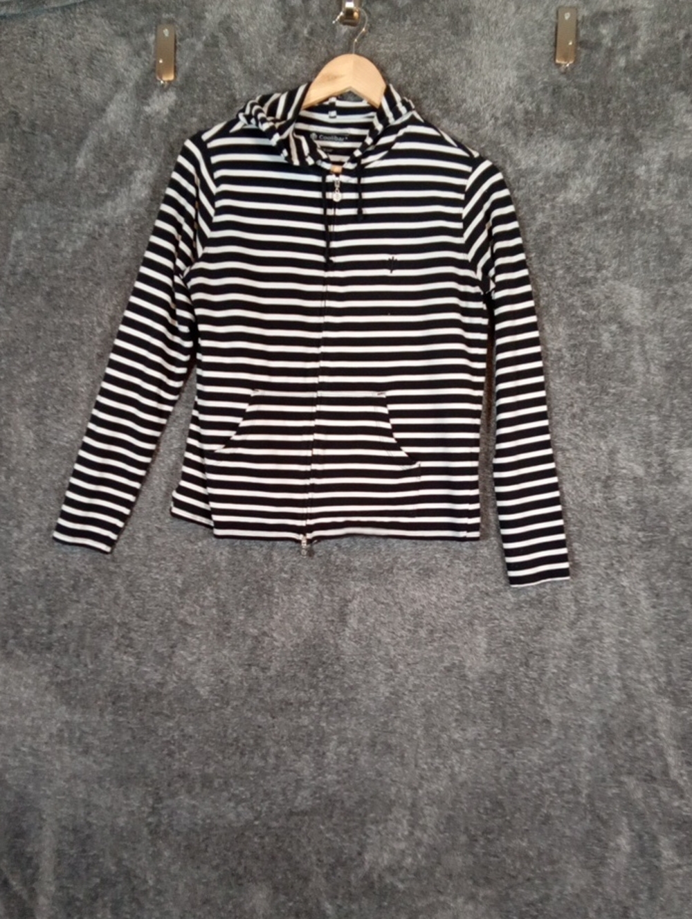 Coolibar Womens Seaside Zip Up Hoodie Lightweight UPF50+ VISCOSE blend XS